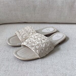 a new day Cream Women Sandals